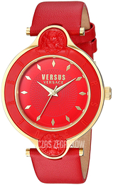 Versus by Versace Czerwony/Skóra Ø37 mm SCF060016