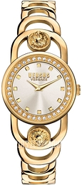 Versus by Versace Carnaby Street Srebrny/Stal w odcieniu złota Ø33 mm SCG180016