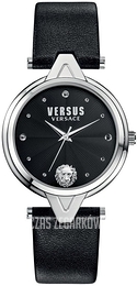 Versus by Versace V Versus Czarny/Skóra Ø35 mm SCI080016