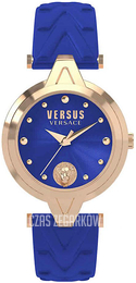 Versus by Versace Niebieski/Skóra Ø34 mm SCI230017