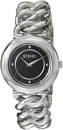 Versus by Versace Brickell Czarny/Stal Ø38 mm SOE020014