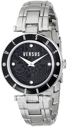 Versus by Versace Logo Czarny/Stal Ø34 mm SP8090014