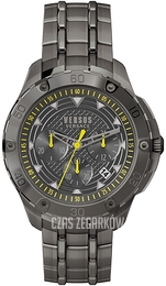 Versus by Versace Czarny/Stal Ø47 mm VSP060718