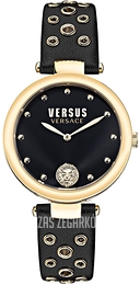 Versus by Versace Los Feliz Czarny/Skóra Ø34 mm VSP1G0221