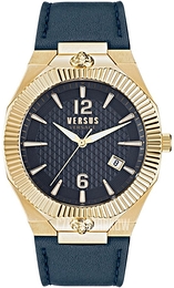 Versus by Versace Echo Park Czarny/Skóra Ø42 mm VSP1P0221