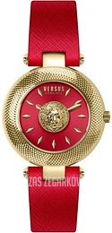 Versus by Versace Bricklane Czerwony/Skóra Ø40 mm VSP214118