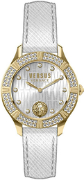 Versus by Versace Canton Road Srebrny/Skóra Ø36 mm VSP261319