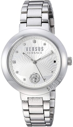 Versus by Versace Czarny/Stal Ø37 mm VSP370417