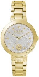 Versus by Versace Lantau Island Srebrny/Stal w odcieniu złota Ø36 mm VSP370517
