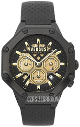 Versus by Versace Other Szary/Skóra Ø45 mm VSP391220