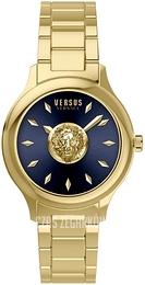 Versus by Versace Tokai Niebieski/Stal w odcieniu złota Ø40 mm VSP411919