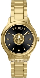 Versus by Versace Tokai Czarny/Stal w odcieniu złota Ø40 mm VSP412119
