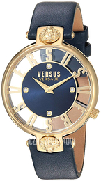 Versus by Versace Kirstenhof Niebieski/Skóra Ø34 mm VSP490218