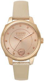 Versus by Versace Chelsea Różowe złoto/Skóra Ø34 mm VSP510418