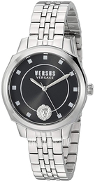 Versus by Versace Chelsea Czarny/Stal Ø34 mm VSP510518