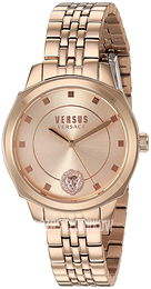 Versus by Versace Chelsea Różowe złoto/Stal w kolorze różowego złota Ø34 mm VSP510818