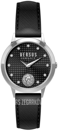 Versus by Versace Strandbank Czarny/Skóra Ø34 mm VSP571021