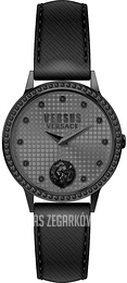 Versus by Versace Strandbank Crystals Szary/Skóra Ø34 mm VSP572521