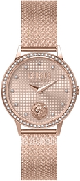 Versus by Versace Strandbank Crystals Zloty/Stal w kolorze różowego złota Ø34 mm VSP572821