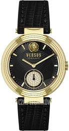 Versus by Versace Star Ferry Czarny/Skóra Ø39 mm VSP791118