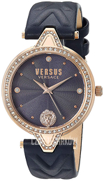 Versus by Versace Niebieski/Skóra Ø34 mm VSPCI3417