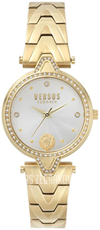 Versus by Versace Srebrny/Stal w odcieniu złota Ø34 mm VSPCI3517