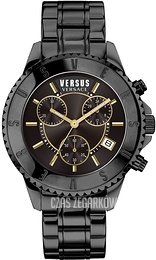 Versus by Versace Tokyo Chrono Czarny/Stal Ø45 mm VSPGN2519