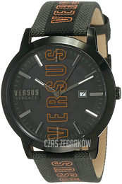 Versus by Versace Barbes Czarny/Skóra Ø44 mm VSPHN0120