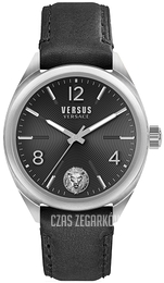 Versus by Versace Lexington Czarny/Skóra Ø44 mm VSPLI3121