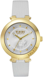 Versus by Versace Szary/Skóra Ø36 mm VSPLJ0219
