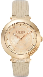 Versus by Versace Batignolles Zloty/Skóra Ø38 mm VSPLJ0319