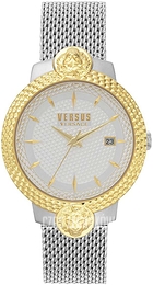 Versus by Versace Biały/Stal Ø38 mm VSPLK0719