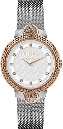Versus by Versace Mouffetard Extension Srebrny/Stal Ø38 mm VSPLK1520