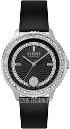 Versus by Versace Montorgueil Czarny/Skóra Ø41 mm VSPLM1719