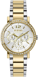 Versus by Versace Manhasset Srebrny/Stal w odcieniu złota Ø38 mm VSPOR2719