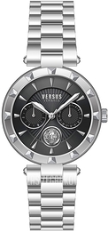 Versus by Versace Sertie N Czarny/Stal Ø36 mm VSPOS2621