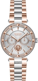 Versus by Versace Sertie N Crystal Srebrny/Stal Ø36 mm VSPOS4221