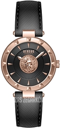 Versus by Versace Sertie N Czarny/Skóra Ø36 mm VSPQ12421
