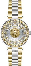 Versus by Versace Serie N Crystal Srebrny/Stal Ø36 mm VSPQ14121