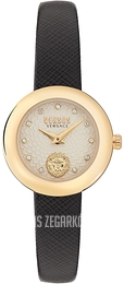 Versus by Versace Lea Petite Czarny/Skóra Ø28 mm VSPZJ0221