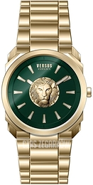 Versus by Versace Zielony/Stal w odcieniu złota Ø40 mm VSPZS0421