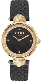 Versus by Versace South Bay Czarny/Skóra Ø34 mm VSPZU0221