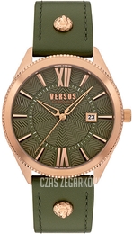 Versus by Versace Highland Park Zielony/Skóra Ø44 mm VSPZY0321