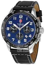 Victorinox Niebieski/Skóra Ø45 mm 241188