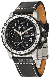 Victorinox Alpnach Chronograph Czarny/Skóra Ø43 mm 241195