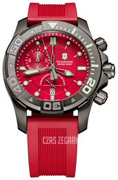 Victorinox Dive Master Czerwony/Guma Ø43 mm 241422
