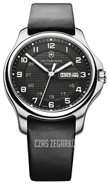 Victorinox Officers Czarny/Skóra Ø40 mm 241549