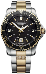 Victorinox Maverick Czarny/Stal w odcieniu złota Ø43 mm 241824