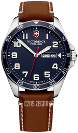 Victorinox Niebieski/Skóra Ø42 mm 241848