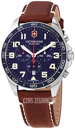 Victorinox Niebieski/Skóra Ø42 mm 241854